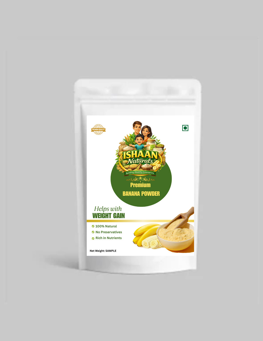 RAW BANANA POWDER
